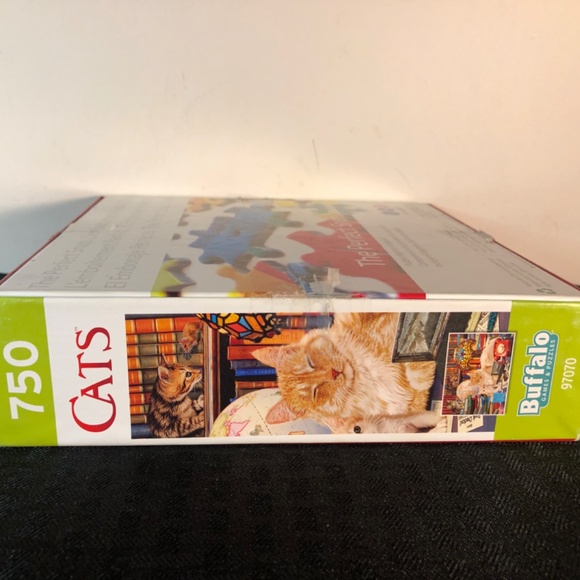 Academic Cats" 750-piece jigsaw puzzle by Buffalo Games - Picture 8 of 8